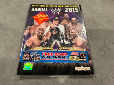 WWE Annual 2012 Pedigree Books VGC John Cena Wrestlemania XXVII + Insert 'Taker'