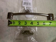 Top Knobs TK65 Oval 7" Center to Center Handle Cabinet Pull -Polished  Nickel