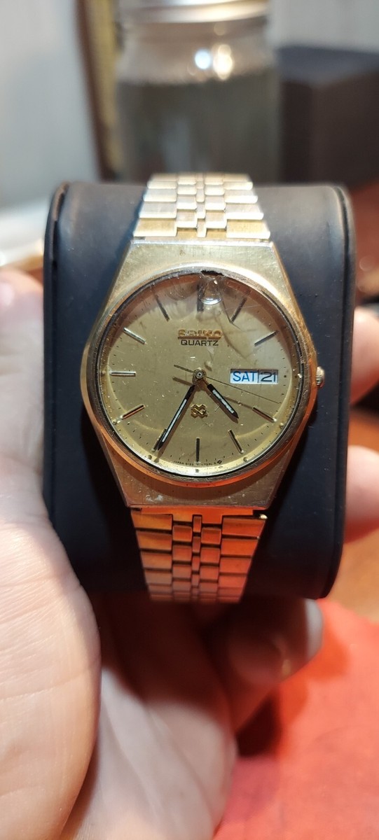 Seiko Sq Gold Tone Mens Vintage Quartz Watch 1980s | eBay