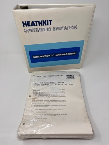Heathkit Continuing Education For Model EC-1100 Complete & A Looseleaf Binder - 第 1/19 張圖片