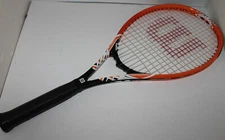 Wilson Court Zone Tennis Racquet 4 3/8 L3 27" Stop Shock Pads Power Strings
