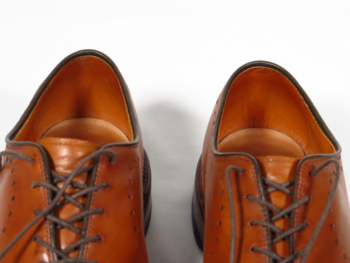 Allen Edmonds Fairfax Chestnut Antibes Calf Wholecut Brogue  display picture 1