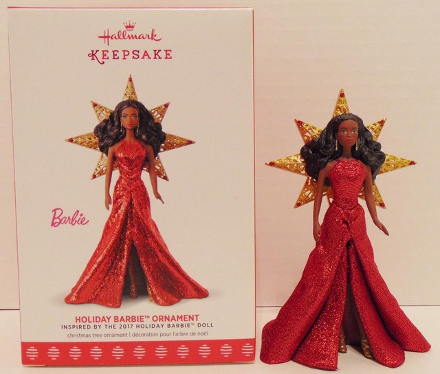 hallmark barbie ornaments 2017