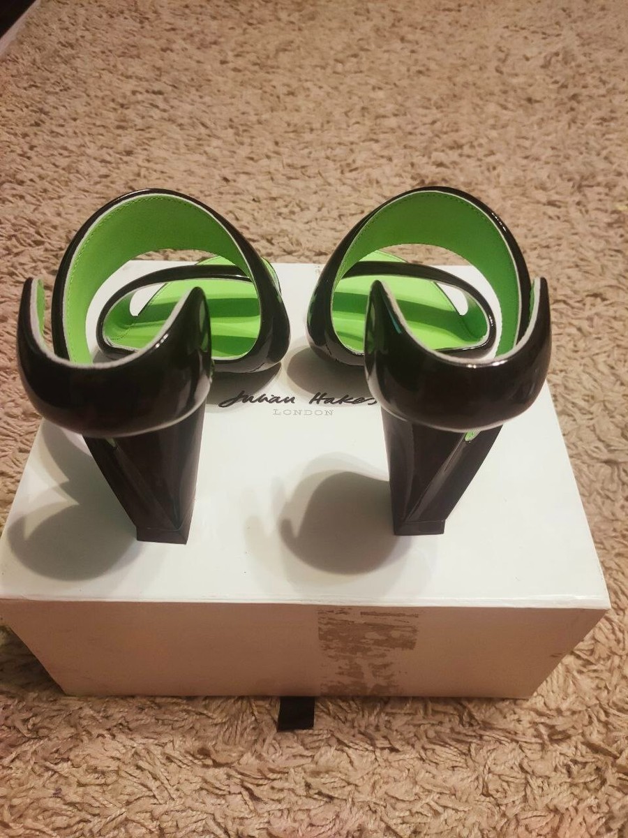 Julian Hakes Mojito BNWB Original Wrap Around Shoes Green
