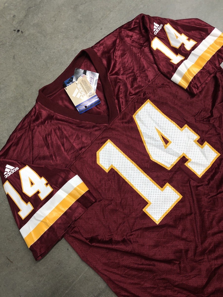 Vintage 90's Washington Redskins Brad Johnson Adidas Jersey 2XL