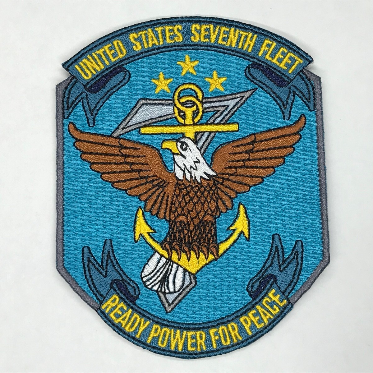 金属プレート　United States Seventh Fleet エンブレム Patch United States Seventh Fleet USN | eBay