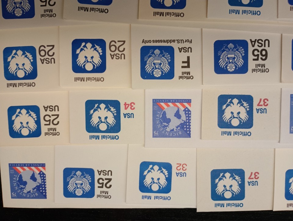 Huge Specialized Collection Of Official Mail Stationary Lots Of Hard To