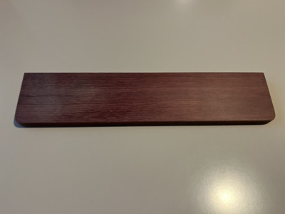 Royal Glam Purple Hardwood Wrist Rest (Handballenauflage Hartholz , 355 mm lang)