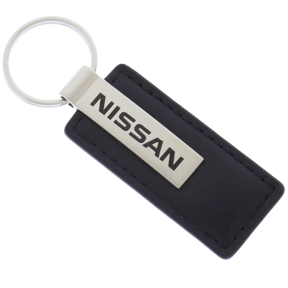 Llavero de cuero Nissan (negro) Foto 2 de 3