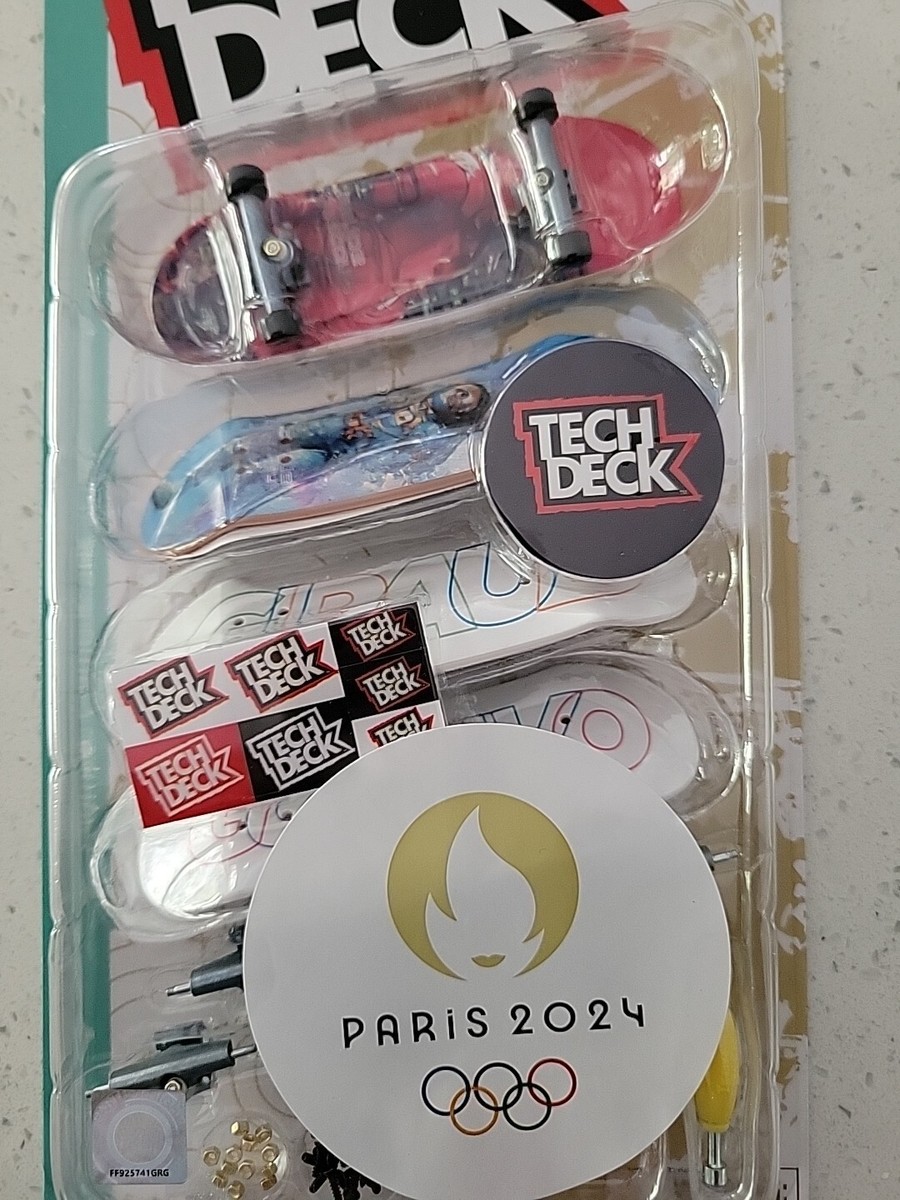 TECH DECK フィンガーボード 4パック PARIS 2024 TECH DECK Olympic Games Paris 2024 Ultra DLX Fingerboard 4
