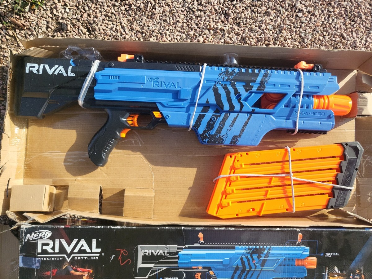 NERF RIVAL KHAOS MXVI-4000 TEAM BLUE BRAND NEW***!!!! | eBay