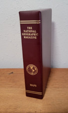 National Geographic Magazine Maps Holder + 21 Maps