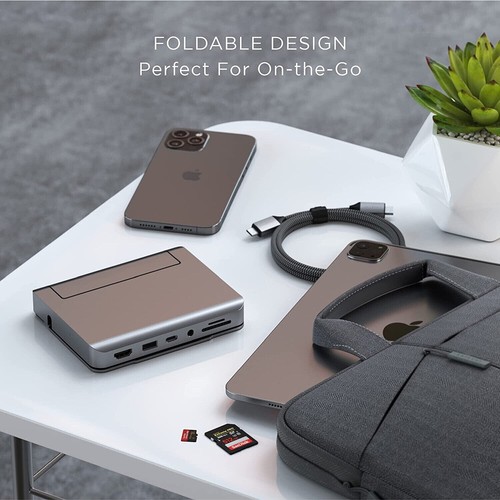 Satechi Support Stand + Hub Usb-C Multi Port For Apple IPAD Pro 11 12.9 2022 - 第 4/6 張圖片