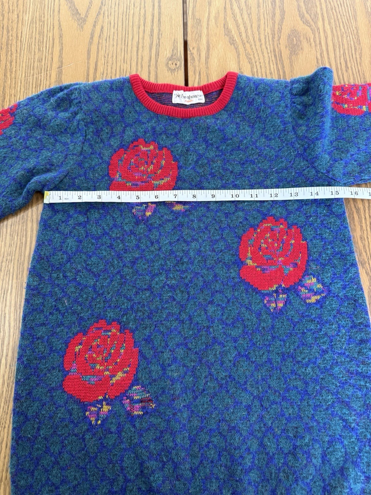 Maglione maglia Yves Saint Laurent Enfants bambina LS Giappone taglia 120 (bambini 5 6)