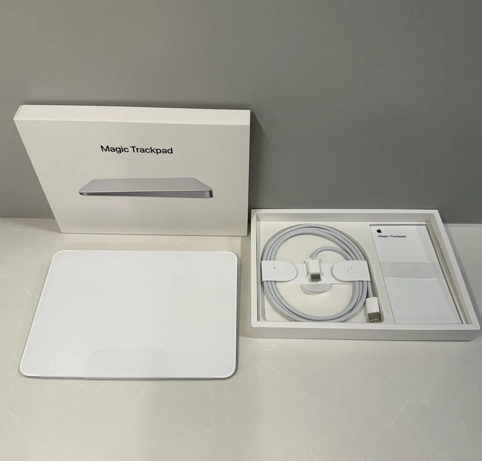 Apple Magic Trackpad Blanco Superficie Multitáctil USB‐C Nuevo Foto 3 de 4