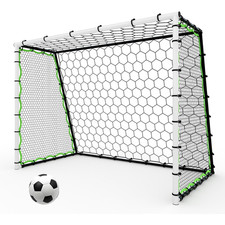 Dual-Use Football Training Net: Quick-Response Rebounder & Goal for Kids & Adult