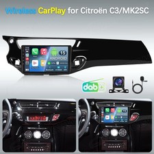 DAB+ 4+64GB Android 15 Apple Carplay Autoradio NAVI Für Citroen C3 DS3 2010-2016 DAB+ 4+64GB Android 15 Apple Carplay Autoradio NAVI Für Citroen C3 DS3 2010-2016