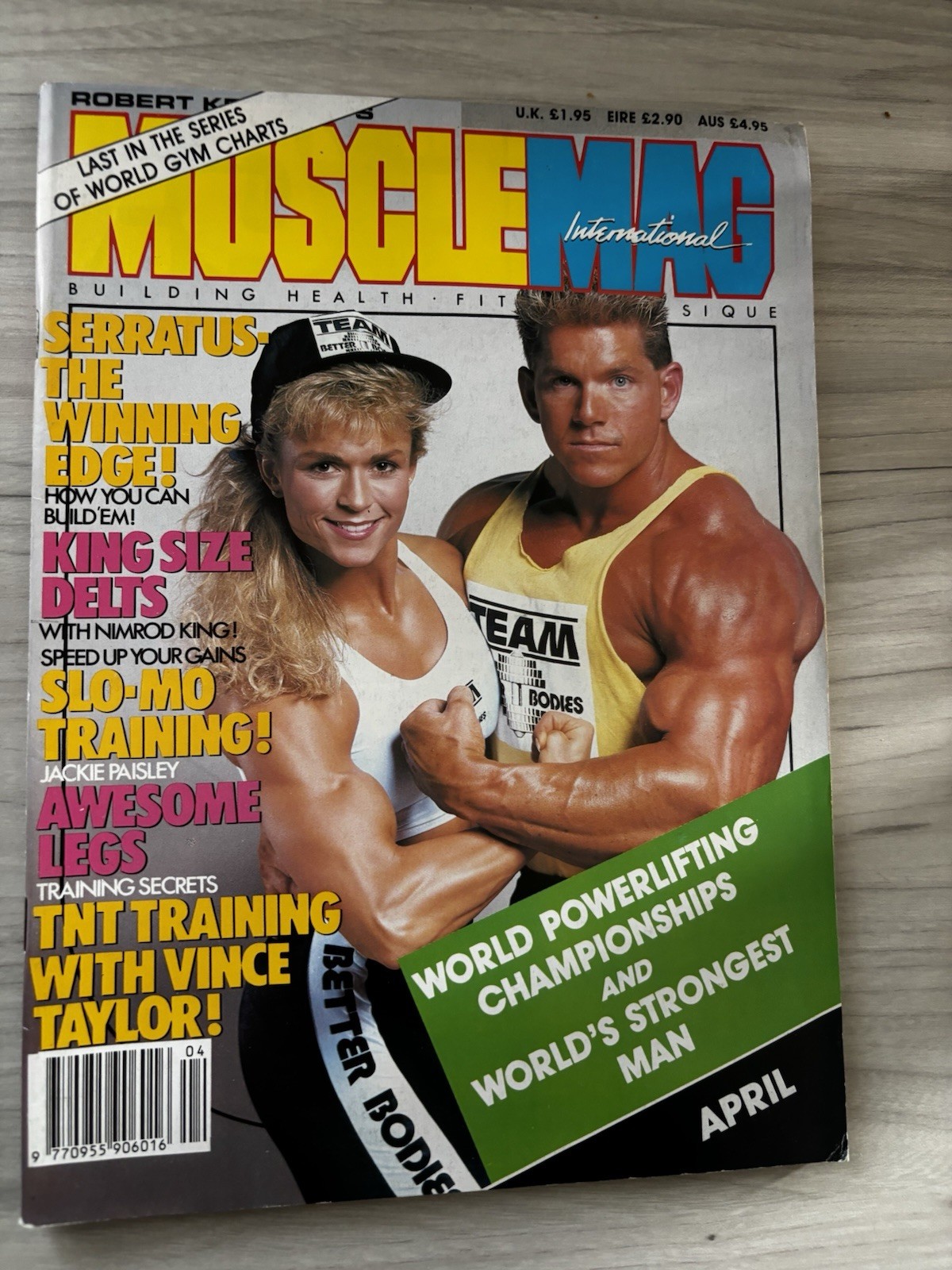 MuscleMag International Bodybuilding Magazine April | eBay