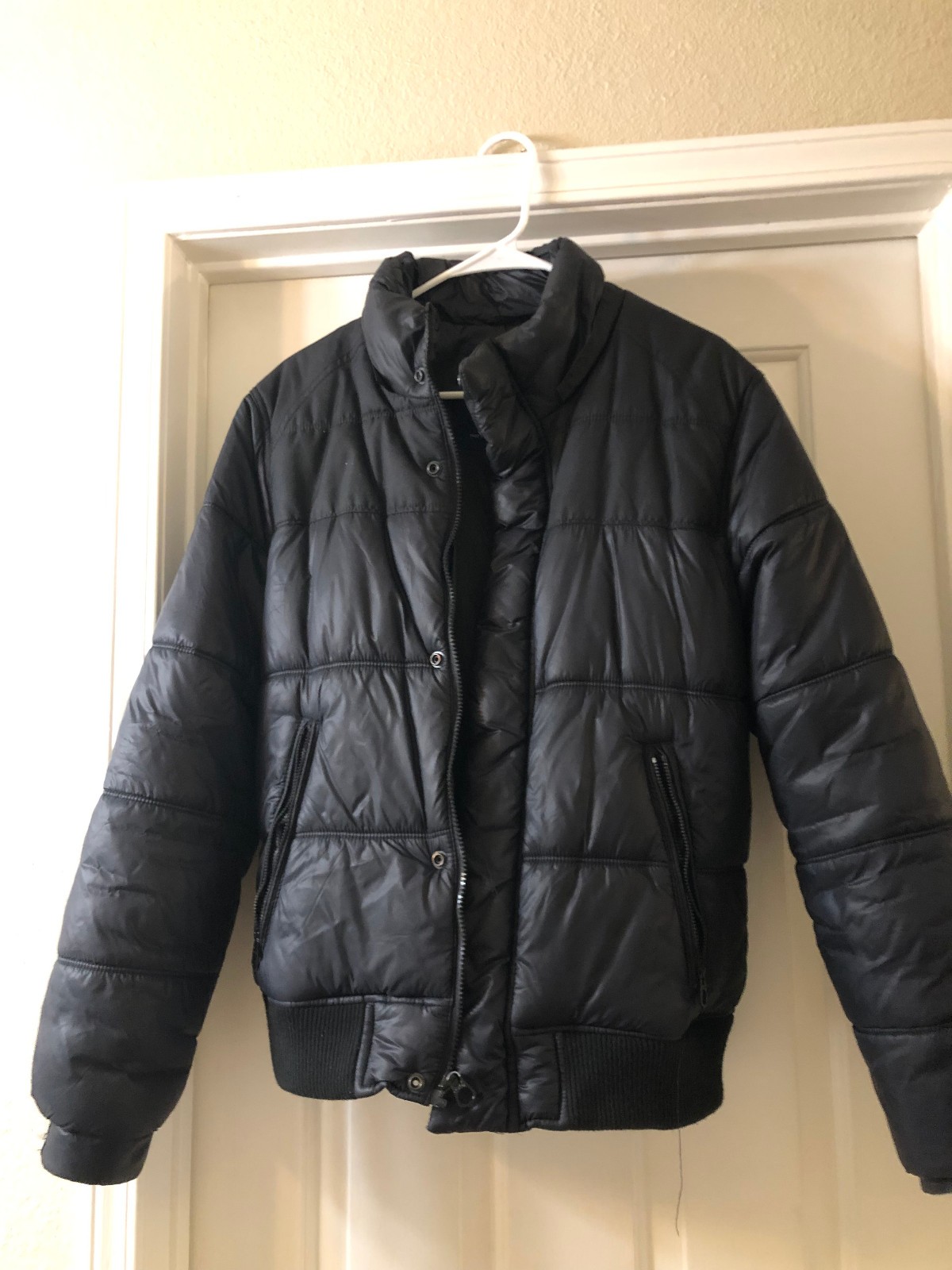 down jacket men medium american eagle black - image 1