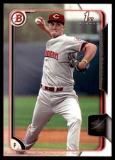 Jordan Ramsey 2015 Bowman Draft #93 Reds MLB READ FREE SHIPPING AutographDen