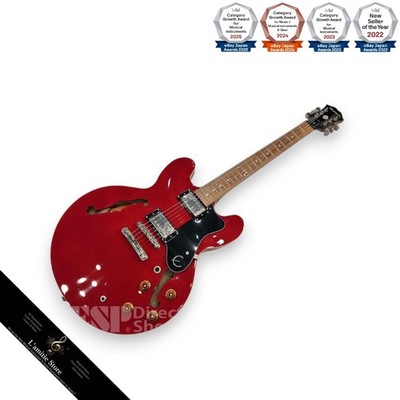 Epiphone DOT Cherry SemiHollow E-Gitarrenbund 80 % 335 Modell