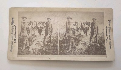 Vintage New Educational Series American and Foreign Wars Stereoview Photo Card
