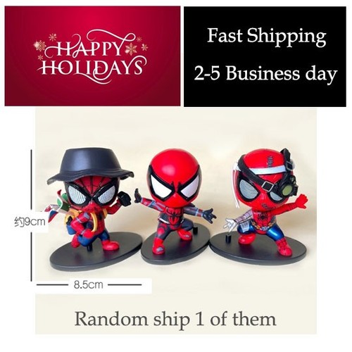 Spiderman PVC Figure Cake Topper Random ship