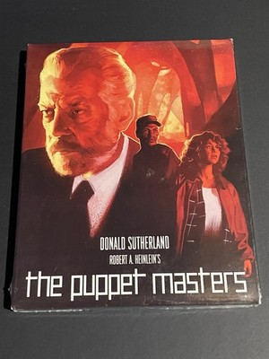 The Puppet Masters With Slip Cover (1994) Kino Lorber.  Factory sealed OOP RARE