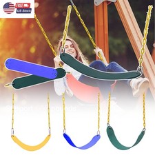 Heavy Duty Swing Seat Set Replacement Swing Green for Kids Children Outdoor Play