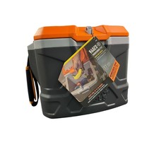 Klein Tools 55600 Work Cooler 17-quart Lunch Box Holds 18 Cans Keeps Cool 30hr Klein Tools 55600 Work Cooler 17-quart Lunch Box Holds 18 Cans Keeps Cool 30hr