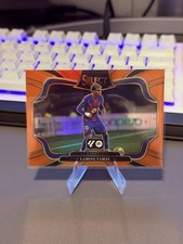 2025-26 Panini Select LaLiga LAMINE YAMAL Field Level ORANGE PRIZM /75 BARCELONA