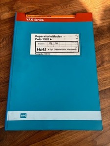 VW Reparatur Leitfaden Polo 1982 4 ZYL. DIESELMOTOR MECHANIK 04/1996