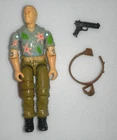 Vintage 1987 Chuckles G.I. GI Joe 99% Complete Figure & Card 3.75 ARAH Lot READ