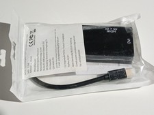 Image of Mini DisplayPort Thunderbolt to HDMI VGA DVI Cable Adapter