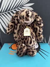 Jellycat Cobblehop Bunny Leopard Ruby Cruiser Exclusive Authentic Hard To Find