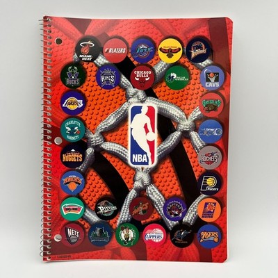 1996/1997 NBA Team Logo Spiral Notebooks Pentech Vintage NOS