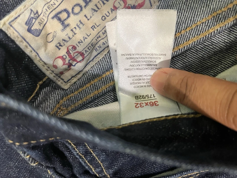 Ralph Lauren Polo Hombre Vaqueros 36x32 Foto 4 de 4