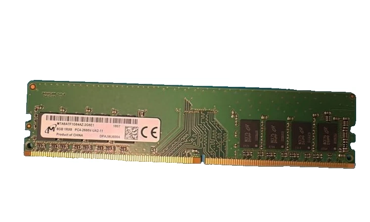 Micron PC4-21300 (DDR4-2666) Bus Speed Computer RAM 8 GB Capacity
