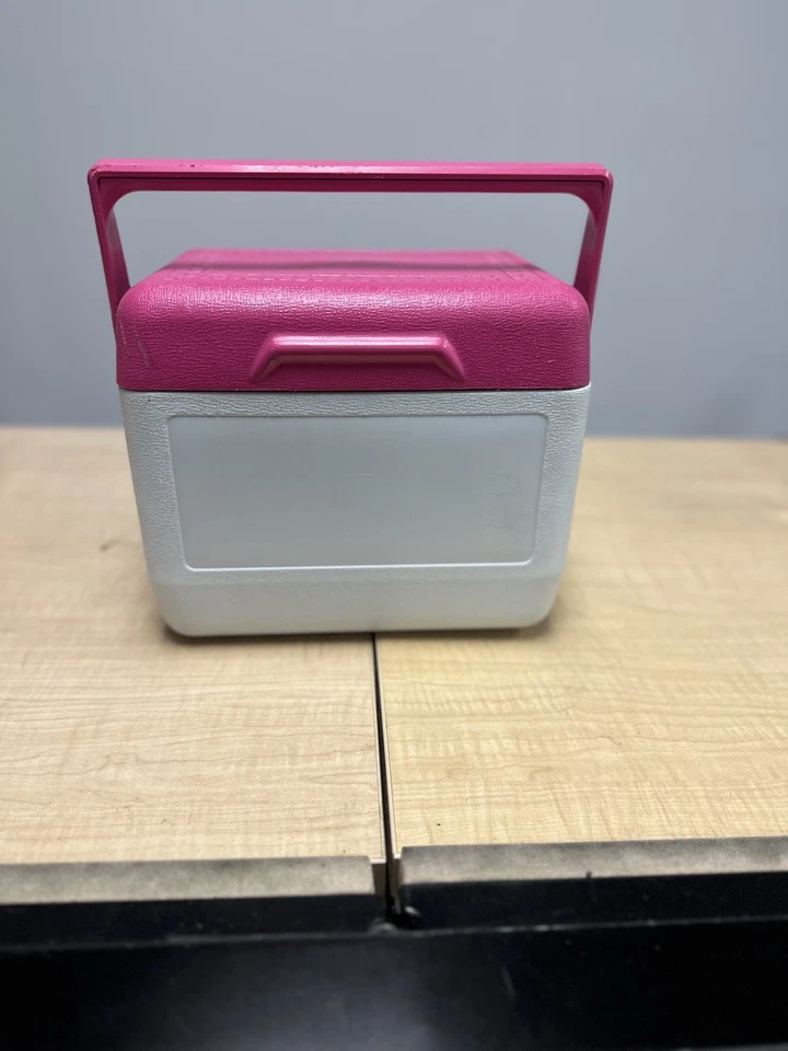 Enfriador Rubbermaid de 1,5 galones vintage rosa intenso edición de coleccionista Foto 3 de 4