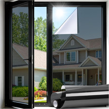 One Way Window Privacy Film, Window Tint for Home, Sun Blocking UV Heat Blocker,