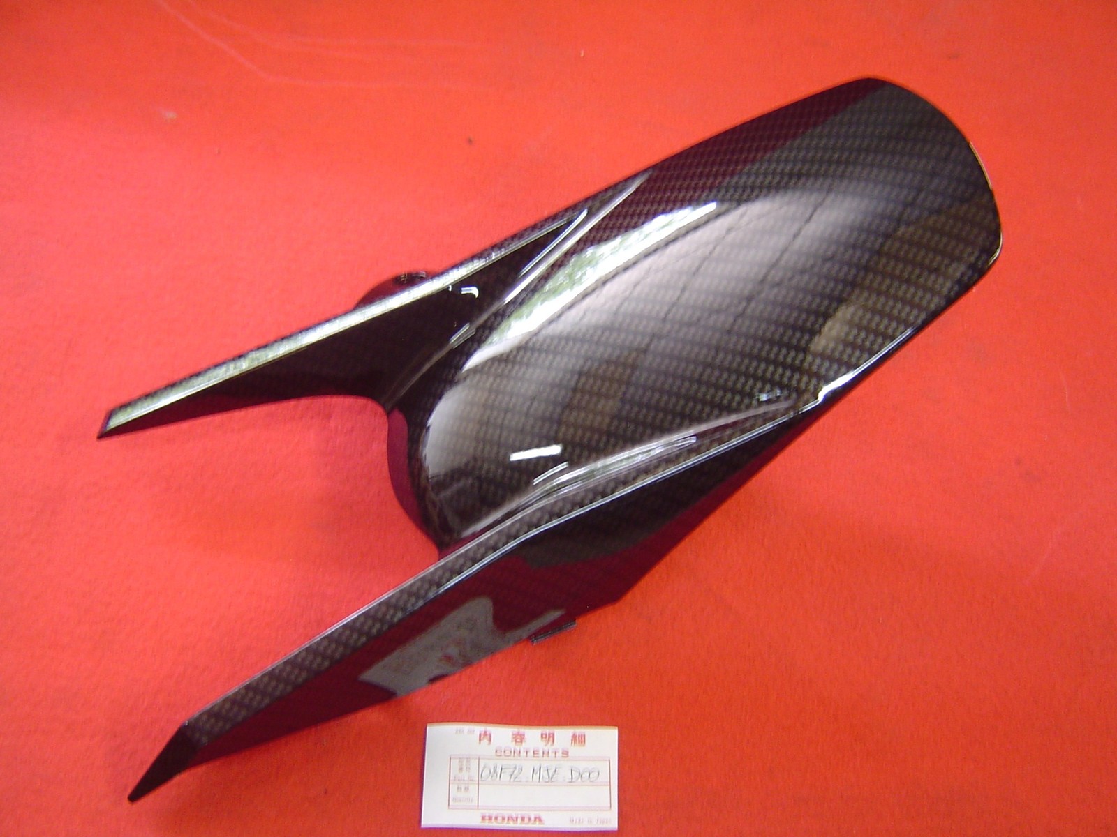 Garde-boue arrière CBR650F lèche-roue look carbone moto Honda 15/18