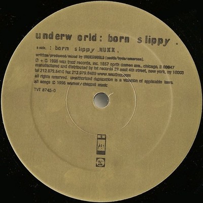 Underworld / Born Slippy 1996 US Original Vinyl TVT Records TVT
