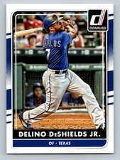 Delino DeShields Jr. 2016 Donruss #169 Texas Rangers Baseball Card