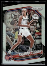 Brianna Turner 2025 Panini Prizm WNBA Silver Prizm Card #105