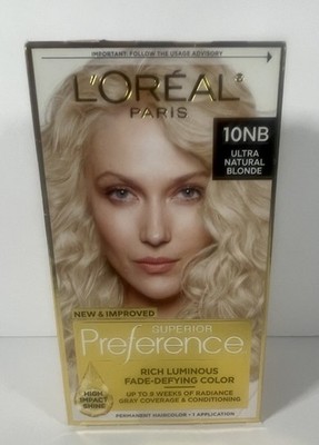 3 PACK L'Oreal Superior Preference - 10NB Ultra Natural Blonde (Natural)