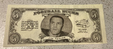 1962 Topps Football Bucks #30 Jim Taylor -Green Bay Packers -LSU