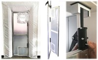 Premium BautüR StaubschutztüRe StaubtüR StaubschutztüR DuotüRe PendeltüRe Alu