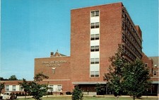 BALL MEMORIAL HOSPITAL, Muncie, Indiana, Ball State University, J. Postcard