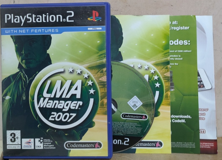LMA Manager 2007 (Sony PlayStation 2, 2007) for sale online | eBay UK