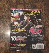 MODERN DRUMMER April 2006 NEIL PEART of RUSH SPECIAL DRUM SOLO ISSUE Vintage 